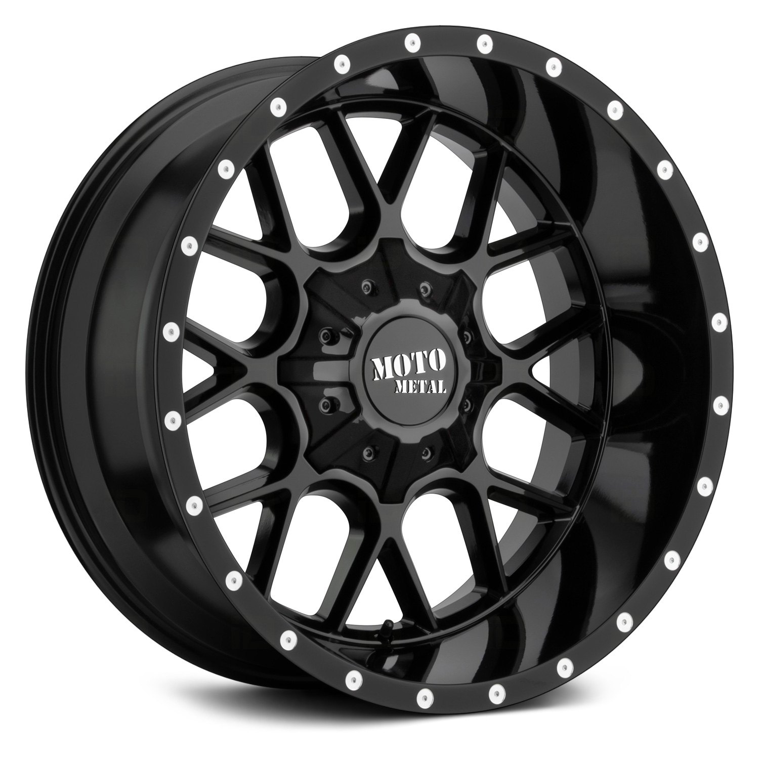 Moto Metal Mo Siege Wheels Gloss Black Rims