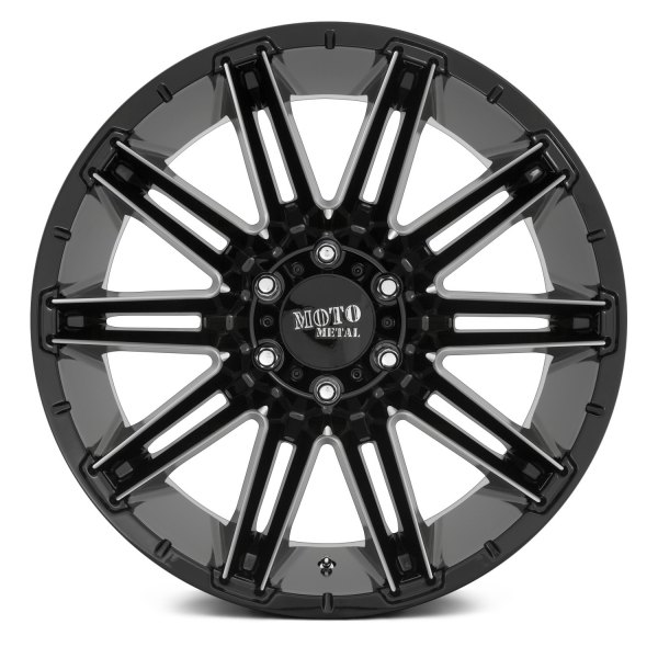 MOTO METAL® MO998 KRAKEN Wheels - Gloss Black with Milled