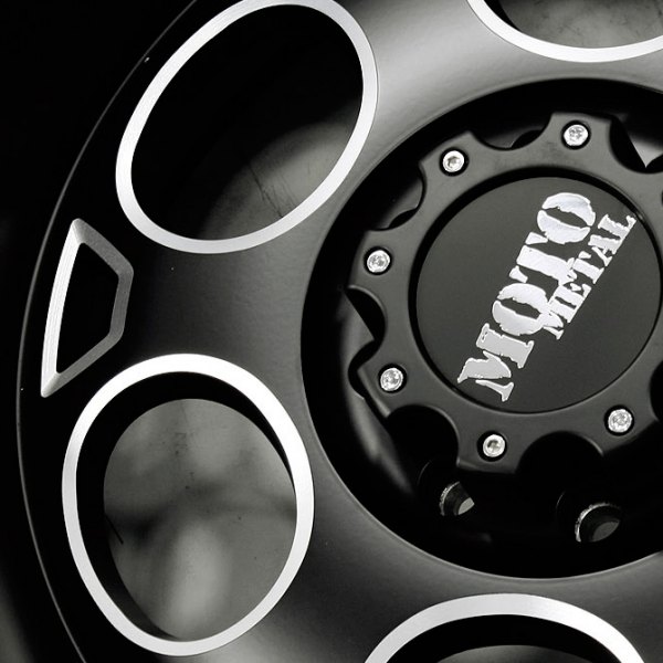 MOTO METAL® - MO964 Black Wheels with Machined Windows