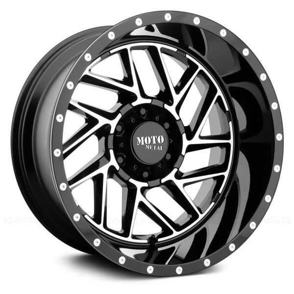 MOTO METAL® - MO985 BREAKOUT Gloss Black with Machined Face