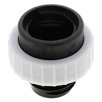 MotoRad® - Black and White Ring Shallow Cam Fuel Cap Tester Adapter
