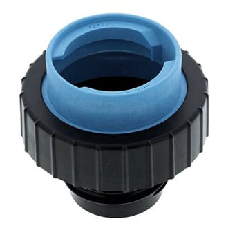 MotoRad® - Light Blue Quick-On Fuel Cap Tester Adapter