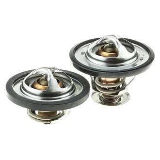 MotoRad® - Engine Coolant Thermostat with Water Outlet Gaskets and 2 Seals