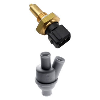 MotoRad® - 2-Pc Engine Coolant Thermostat Kit