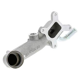 MotoRad® - Engine Coolant Thermostat Housing with Water Outlet Connector Adaptor