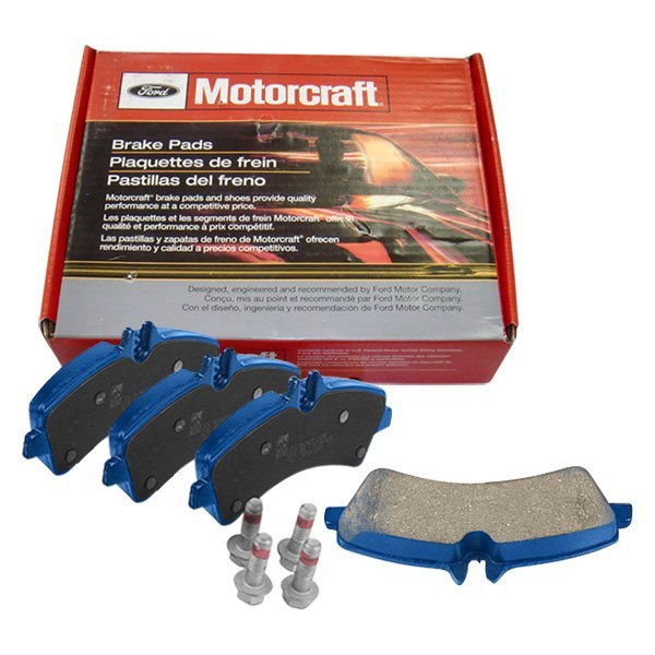 Integrally Molded Front MOTORCRAFT Disc Brake Pad Set-Pads Superduty 