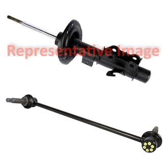 Motorcraft® - Front Driver Side Complete Strut Assembly and Stabilizer Bar Link Kit