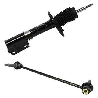 Motorcraft® - Front Driver Side Complete Strut Assembly and Stabilizer Bar Link Kit