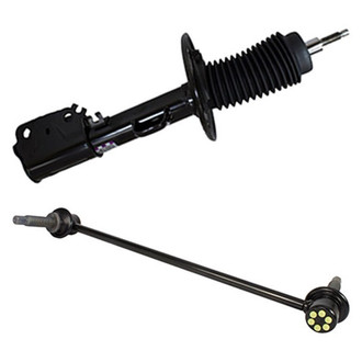 Motorcraft® - Front Driver Side Shock Absorber and Stabilizer Bar Link Kit