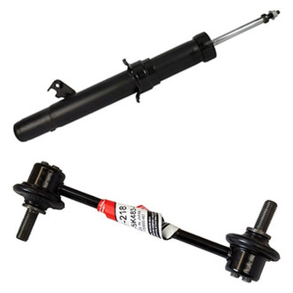 Motorcraft® - Front Driver Side Complete Strut Assembly and Stabilizer Bar Link Kit