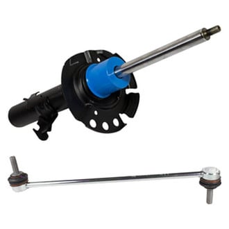 Motorcraft® - Front Driver Side Complete Strut Assembly and Stabilizer Bar Link Kit