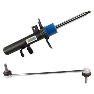 Motorcraft® - Front Driver Side Complete Strut Assembly and Stabilizer Bar Link Kit