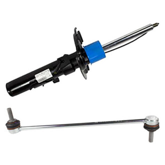 Motorcraft® - Front Driver Side Complete Strut Assembly and Stabilizer Bar Link Kit