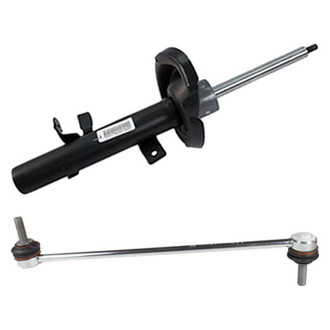 Motorcraft® - Front Complete Strut Assembly and Stabilizer Bar Link Kit