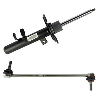 Motorcraft® - Front Driver Side Complete Strut Assembly and Stabilizer Bar Link Kit