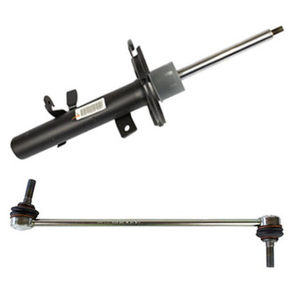 Motorcraft® - Front Driver Side Complete Strut Assembly and Stabilizer Bar Link Kit