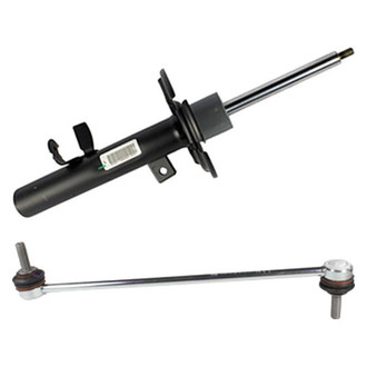 Motorcraft® - Front Driver Side Complete Strut Assembly and Stabilizer Bar Link Kit