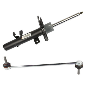 Motorcraft® - Front Driver Side Complete Strut Assembly and Stabilizer Bar Link Kit