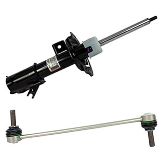 Motorcraft® - Front Driver Side Complete Strut Assembly and Stabilizer Bar Link Kit