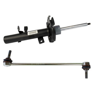 Motorcraft® - Front Driver Side Complete Strut Assembly and Stabilizer Bar Link Kit