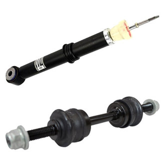 Motorcraft® - Front Driver Side Shock Absorber and Stabilizer Bar Link Kit