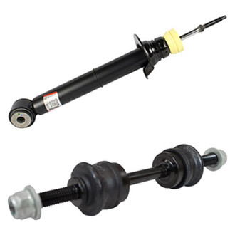Motorcraft® - Front Driver Side Shock Absorber and Stabilizer Bar Link Kit
