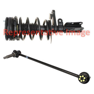 Motorcraft® - Front Passenger Side Complete Strut Assembly and Stabilizer Bar Link Kit