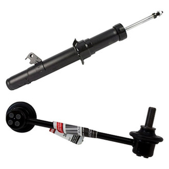 Motorcraft® - Front Passenger Side Complete Strut Assembly and Stabilizer Bar Link Kit