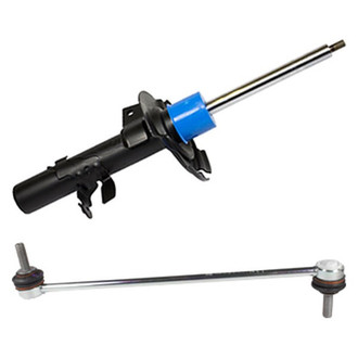 Motorcraft® - Front Passenger Side Complete Strut Assembly and Stabilizer Bar Link Kit