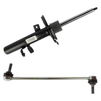 Motorcraft® - Front Passenger Side Complete Strut Assembly and Stabilizer Bar Link Kit