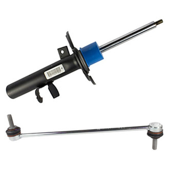 Motorcraft® - Front Passenger Side Complete Strut Assembly and Stabilizer Bar Link Kit