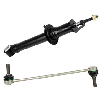 Motorcraft® - Front Passenger Side Complete Strut Assembly and Stabilizer Bar Link Kit
