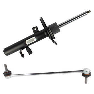 Motorcraft® - Front Passenger Side Complete Strut Assembly and Stabilizer Bar Link Kit