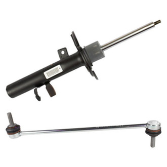 Motorcraft® - Front Passenger Side Complete Strut Assembly and Stabilizer Bar Link Kit