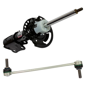 Motorcraft® - Front Passenger Side Complete Strut Assembly and Stabilizer Bar Link Kit