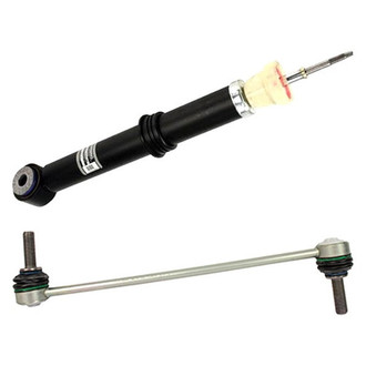 Motorcraft® - Front Passenger Side Shock Absorber and Stabilizer Bar Link Kit