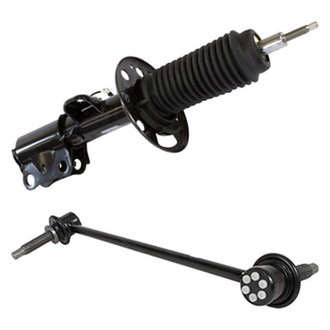 Motorcraft® - Front Passenger Side Complete Strut Assembly and Stabilizer Bar Link Kit