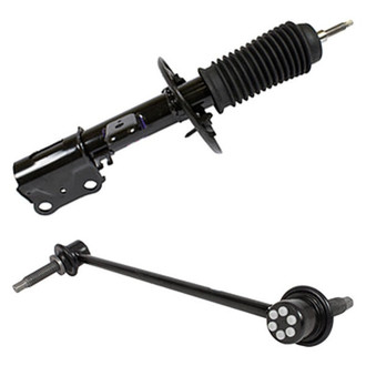 Motorcraft® - Front Passenger Side Complete Strut Assembly and Stabilizer Bar Link Kit