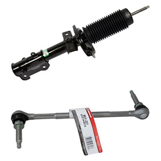 Motorcraft® - Front Passenger Side Complete Strut Assembly and Stabilizer Bar Link Kit