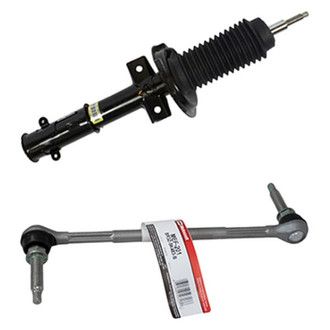Motorcraft® - Front Passenger Side Complete Strut Assembly and Stabilizer Bar Link Kit