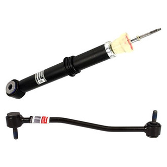 Motorcraft® - Rear Driver Side Shock Absorber and Stabilizer Bar Link Kit