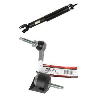 Motorcraft® - Rear Driver Side Shock Absorber and Stabilizer Bar Link Kit