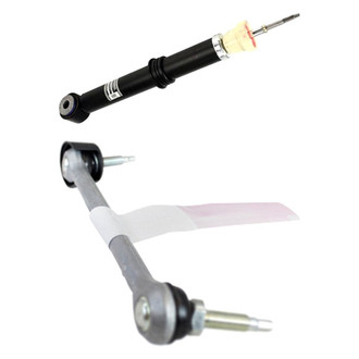 Motorcraft® - Rear Driver Side Shock Absorber and Stabilizer Bar Link Kit