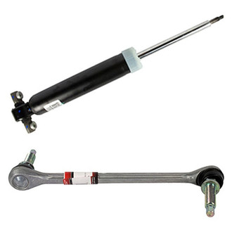 Motorcraft® - Rear Driver Side Shock Absorber and Stabilizer Bar Link Kit