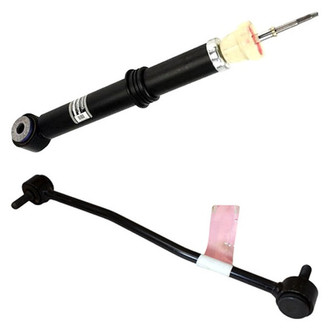 Motorcraft® - Rear Passenger Side Shock Absorber and Stabilizer Bar Link Kit