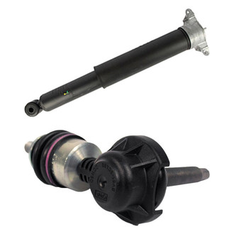 Motorcraft® - Rear Passenger Side Shock Absorber and Stabilizer Bar Link Kit