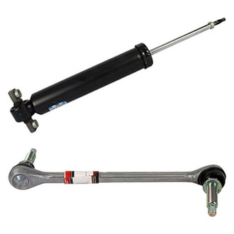 Motorcraft® - Rear Passenger Side Shock Absorber and Stabilizer Bar Link Kit