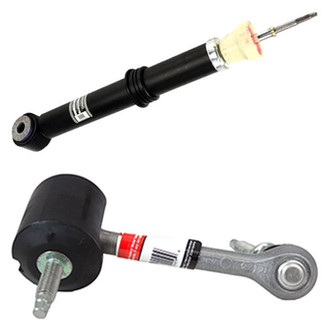Motorcraft® - Rear Passenger Side Shock Absorber and Stabilizer Bar Link Kit