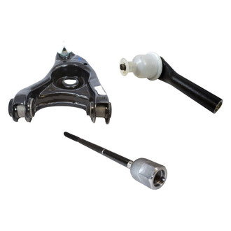 Motorcraft® - Front Driver Side Lower Control Arm with Ball Joint and Tie Rod End Kit