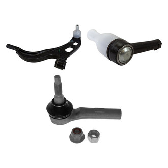 Motorcraft® - Front Driver Side Lower Control Arm with Ball Joint and Tie Rod End Kit